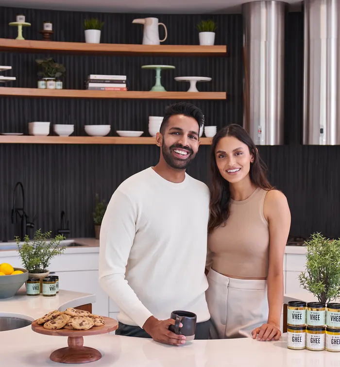 The founders with Mamas functional butter